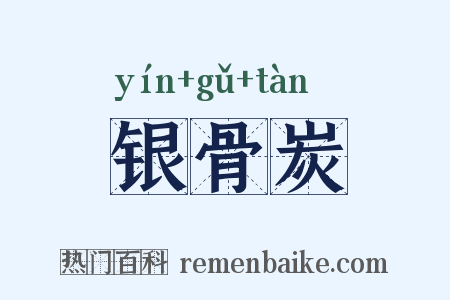 银骨炭是什么意思的图片